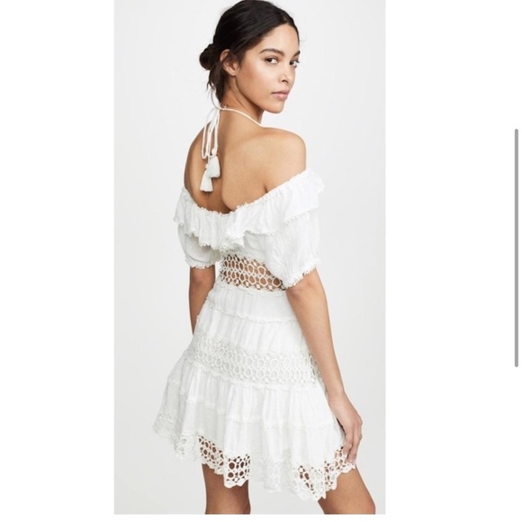 Free People Creul Intentions Dress in White- 0,2,12 - Picture 4 of 12